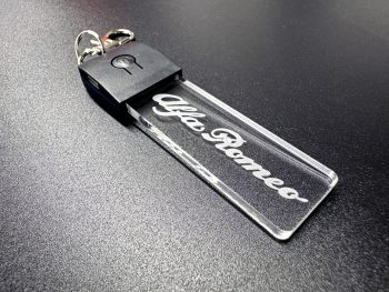 Alfa Romeo Logo LED Light Keyring / Keychain - Image 9