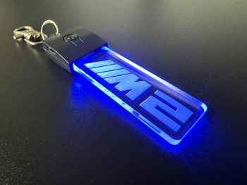 BMW M2 Logo LED Light Keyring / Keychain - Image 4