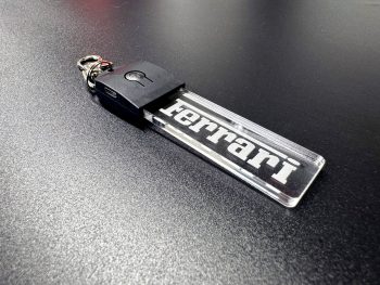Ferrari Logo LED Light Keyring / Keychain - Image 8