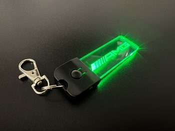 Mercedes AMG Logo LED Light Keyring / Keychain - Image 3