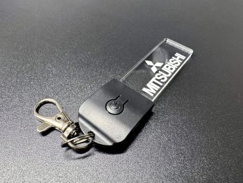 Mitsubishi Logo LED Light Keyring / Keychain - Image 9